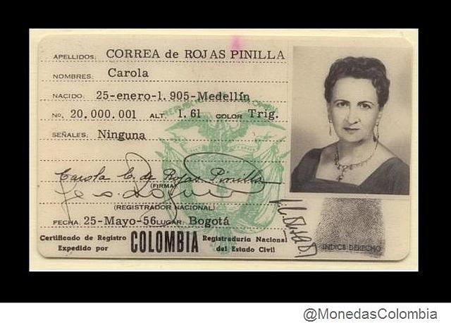 Primera Mujer en votar en Colombia: Carolina Correa Londoño