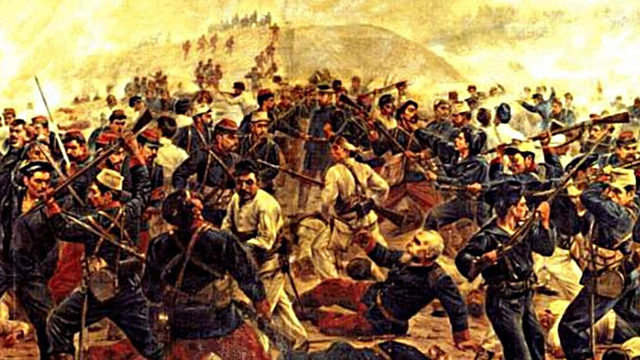 Guerra contra la Confederación Perú-Boliviana.
