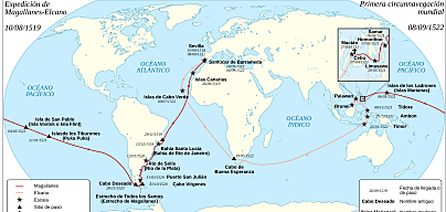 Expedició volta al món Magallanes - Elcano