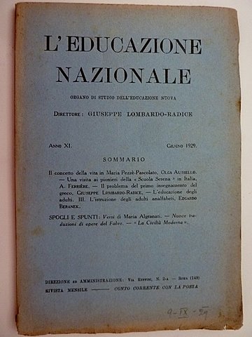 Rivista Educazione Nazionale