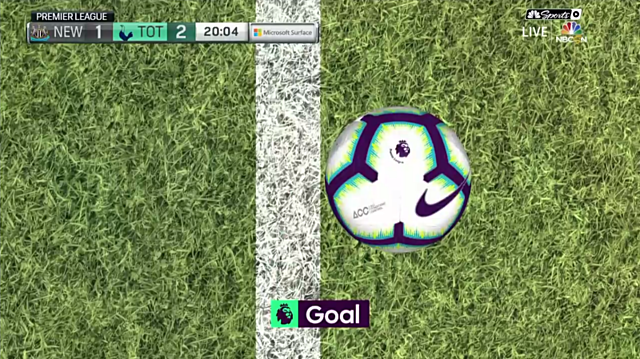 Goal line technology introduced