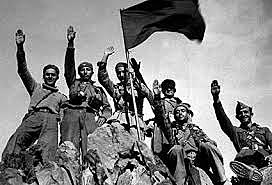 Entrada de las tropas franquistas a Málaga