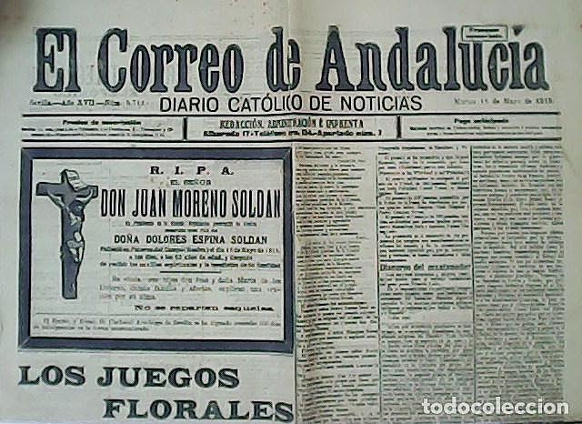 Se funda El Correo de Andalucía.