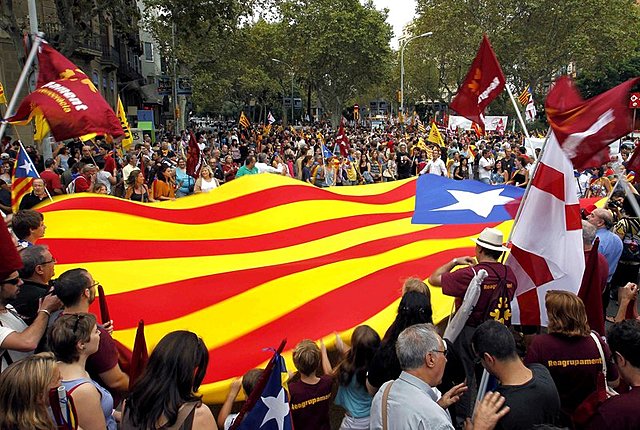 Primera manifestació del 11 de setembre