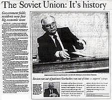 Dissolving of the Soviet Union