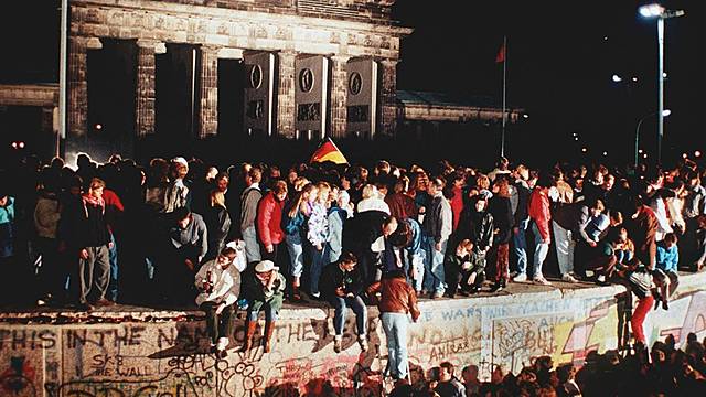 The fall of the Berlin Wall