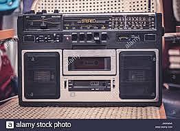 Grabadora antigua de cassette