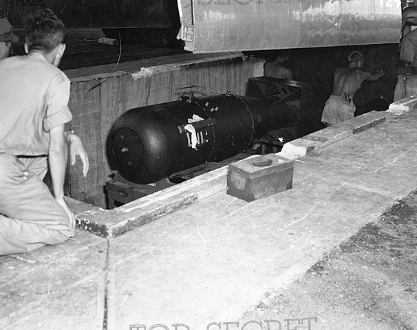 First atomic bomb dropped