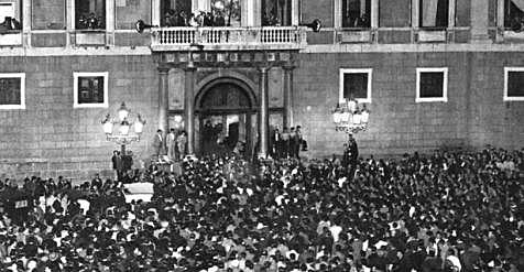 Fets d'Octubre de 1934 a Catalunya