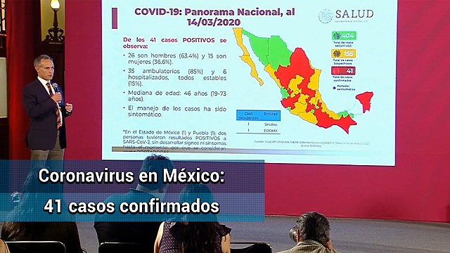 41 casos confirmados