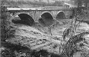 La riuada del riu besòs