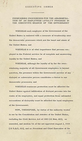 Executive Order 9835