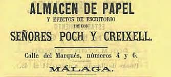 Comienza el funcionamiento de la imprenta Poch y Creixell