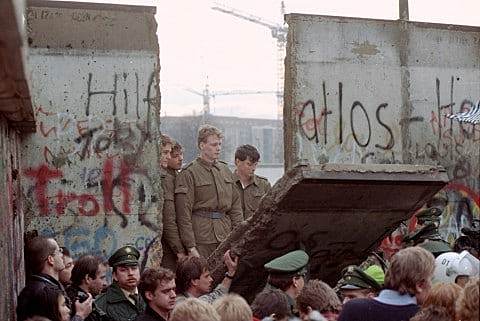 Berlin Wall is Demolished