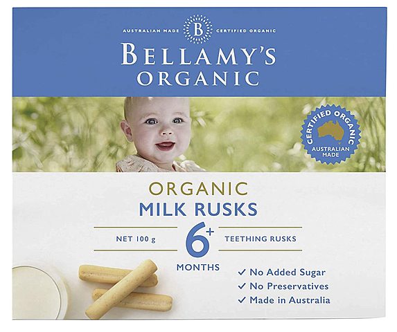 Comida orgánica para bebés