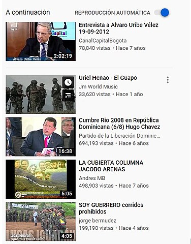 Nos sugiere contenido