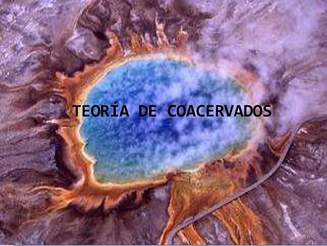 TEORÍA DE LOS COARSERVADOS OPARIN