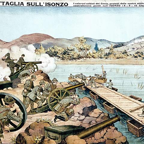 The Battle of Isonzo begins and lasts for two weeks.