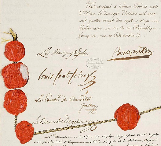 Il trattato di Campoformio