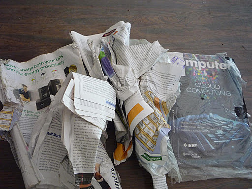 Sufrimiento de los medios impresos