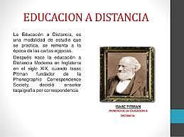 Invento de los cursos por correspondencia