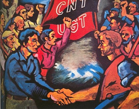 Fusión de la falange Española.