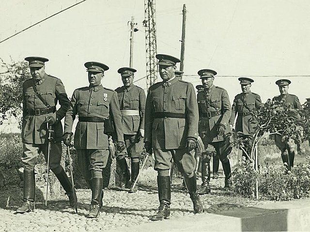 Levantamiento militar en la zona de Marruecos.