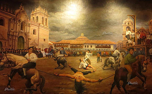 Captura y ejecución de Túpac Amaru