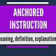Anchored instruction theory