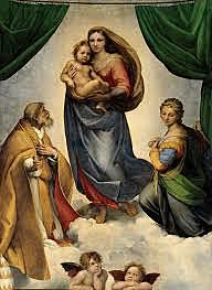 The Sistine Madonna - Raphael - Renaissance Art