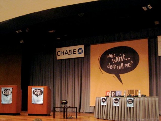 First Radio Broadcast: Wait Wait Don't Tell Me