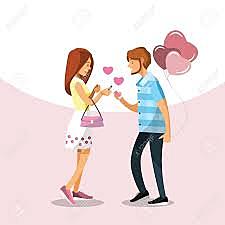 Su primera relación sentimental.