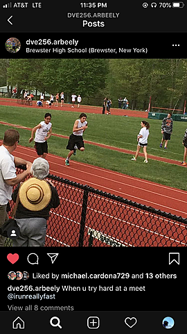 First day of track & field