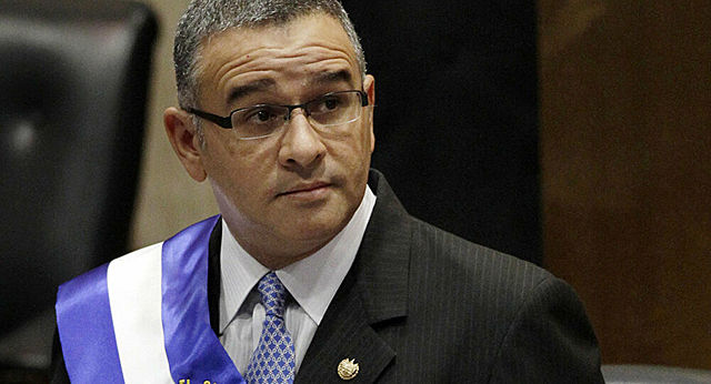 Mauricio Funes, quien gobernó en el periodo de 2009-2014