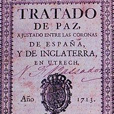 Firma del tractat Utrecht