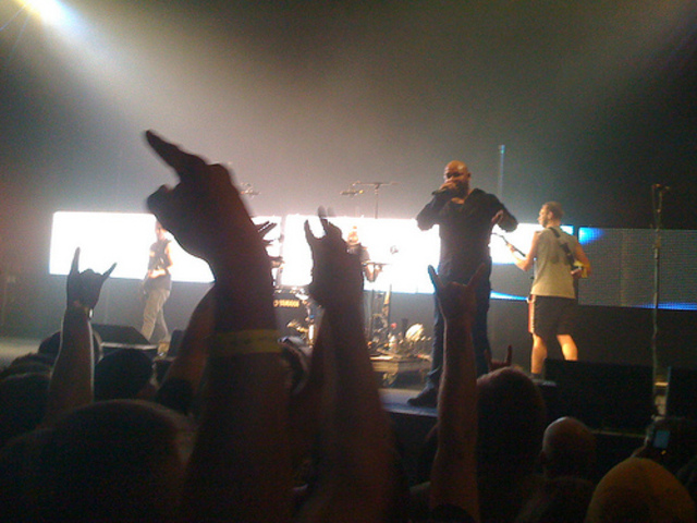 The start of the Music as a Weapon tour