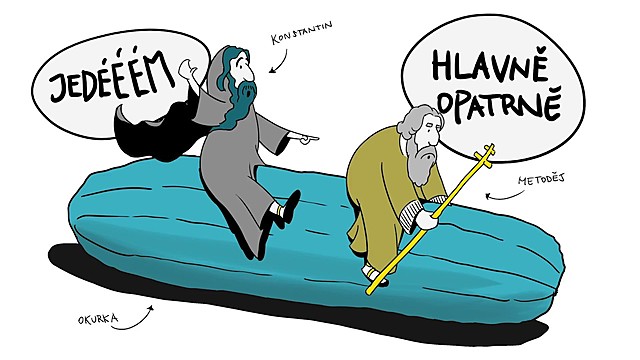 příchod Konstantina a Metoděje na Velkou Moravu