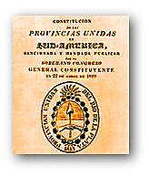 Constitución unitaria de las Provincias Unidas