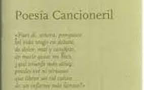 Poesía cancioneril.