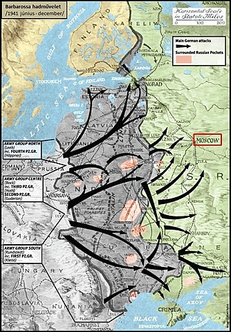 Hitler jóváhagyja a módosított Barbarossa-tervet.