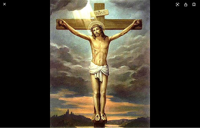 La crucifixión de Jesús