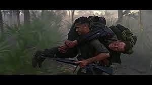 Forrest saves the members of his platoon in battle