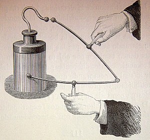 Botella de Leyden (condensador)