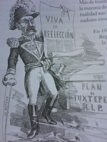 Reelección de Porfirio Díaz