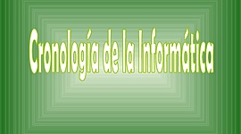 Timeline: cronologia de la informatica