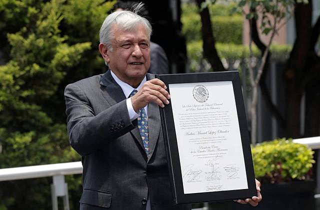 el ascenso al poder de López Obrador.