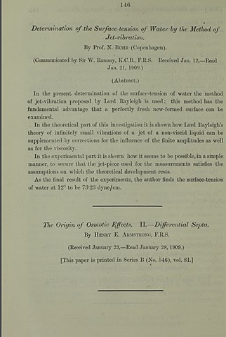 Received His First Science Award