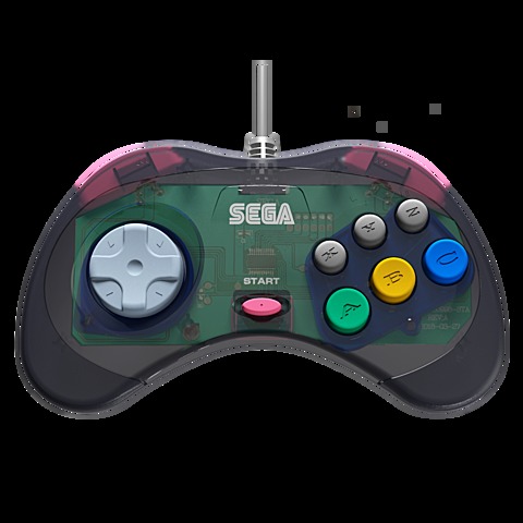 ς Control Sega Saturn de Retro-Bit