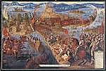 Cortez defeats the Aztecs