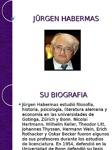 Habermas: La compentencia interactiva